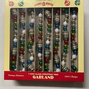 COPY - Christopher Radko Shiny Brite Garland New